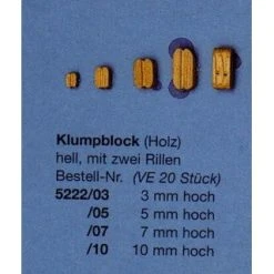 AERONAUT Klumpbl.HH 2R 3mm (20) [AE5222-03]