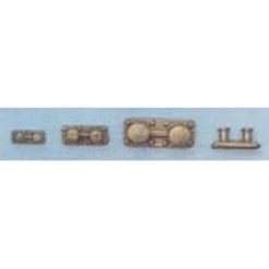 AERONAUT Dubbel Bolder 16x6x7mm Metaal [AE5441-42]