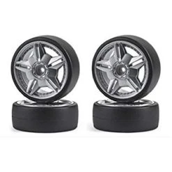 CARSON Driftband + Velg (4) Zilver [CAR900026]