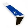 Blade Helicopter Blade BMSR : Vertikalfinne Blau [HORBLH3020] -KYOSHO Winkel horblh3020