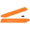 Blade Helicopter Blade MCP X BL: Hi-Performance Hauptrotorblätterset Orange [HORBLH3908OR]