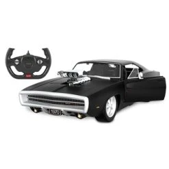 JAMARA Dodge Charger R/T 1970 1:16 Black 2.4GHz Manual Door [JA402117]