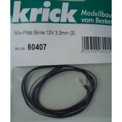 Krick Model KRICK Mini Lamp 3.2mm 12V (2) [KRI60407]