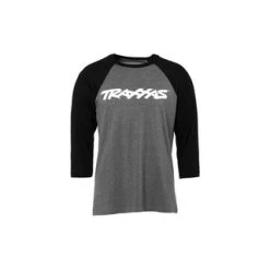Traxxas Traxx Raglan Shirt Grey/Black SM, TRX1369-S [TRX1369-S]