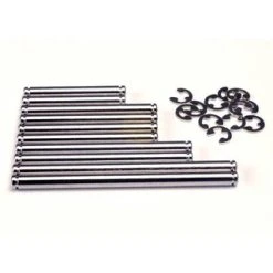 Traxxas Suspension Pin Set, Hard Chrome (w/ E-clips) [TRX1939]