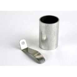 Traxxas Exhaust Tube, Retainer Strap (metal) (N. Hawk/Buggy/Street) [TRX3151]