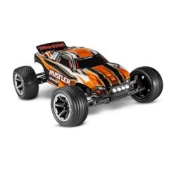 Traxxas Rustler TQ 2.4 GHz LED Lights (incl. Battery/charger) – Orange [TRX37054-61ORNG]
