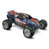 Traxxas Nitro-Rustler 2.4GHz TQi TSM. Silver Blue. [TRX44096-3SBLU]