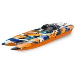 Traxxas DCB M41 Catamaran Race Boat TQi TSM [TRX57046-4ORNGR]