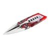 Traxxas Hull. Spartan. Red-x Graphics [TRX5718R] -KYOSHO Winkel trx5718r