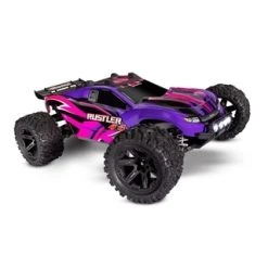 Traxxas Rustler 4X4 TQ 2.4GHz LED Lights (incl. Battery/charger) – Pink [TRX67064-61PINK]