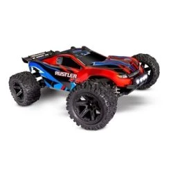 Traxxas Rustler 4X4 TQ 2.4GHz LED Lights (incl. Battery/charger) – Red [TRX67064-61RED]