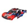 Traxxas Body, Slash 4X4 (also Fits Slash VXL & Slash 2WD), Red & Blue (painted, Decals Applied) [TRX6928R] -KYOSHO Winkel trx6928r