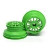 Traxxas Wheels, Green (2) [TRX7472X] -KYOSHO Winkel trx7472x