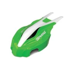 Traxxas Canopy, Front, Green/white, Aton, TRX7914 [TRX7914]
