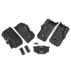 Traxxas Fenders, Inner, Front & Rear (2 Each)/ Rock Light Covers (8)/ Battery Plate/ 3×8 [TRX8072]