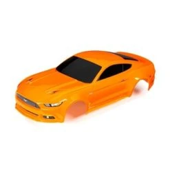 Traxxas Body, Ford Mustang, Orange (painted, Decals Applied) [TRX8312T]