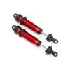 Traxxas Shocks, GTR, 134mm, Aluminum (red-anodized) (fully Assembled W/o Springs) [TRX8450R] -KYOSHO Winkel trx8450r
