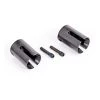 Traxxas Drive Cup, Steel, Extreme Heavy Duty (2)/ 4x17mm Screw Pins, Heavy Duty (2) (machined, Heat Treated) [TRX8652X]