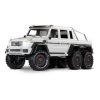 Traxxas TRX-6 Mercedes-Benz G 63 AMG Body 6X6 Electric Trail Truck White [TRX88096-4W] -KYOSHO Winkel trx88096 4w