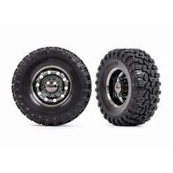 Traxxas Tires And Wheels, Assembled, Glued (TRX-6 2.2′ Wheels, Canyon RT 4.6×2.2′ Tires) (rear) (2) [TRX8854X]