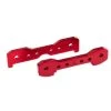 Traxxas TIE BARS, FRONT, 6061-T6 ALUMINUM (RED-ANODIZED) (FITS SLEDGE™) [TRX9527R] -KYOSHO Winkel trx9527r