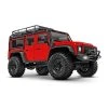 Traxxas TRX-4 M 1/18 Scale Crawler Land Rover 4WD Rood [TRX97054-1RED]