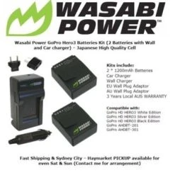 GoPro Camera WASABI Power Pack Tbv GoPro Hero3 [WASABI]
